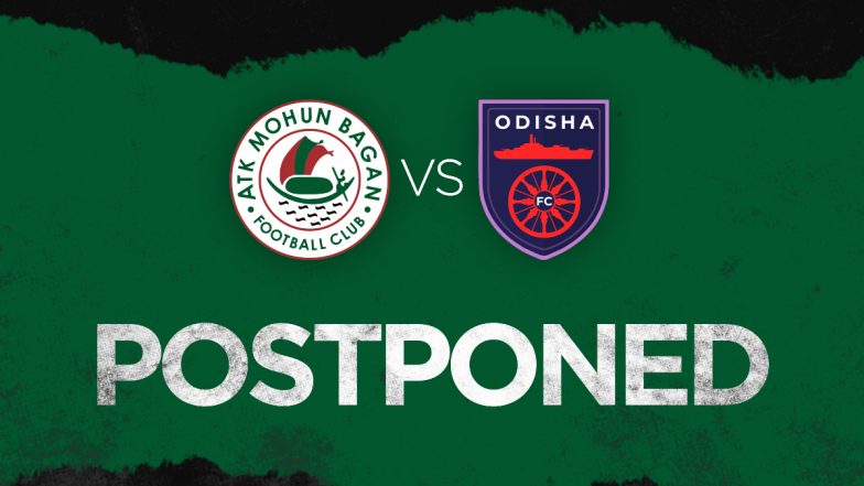 ATK Mohun Bagan’s Clash With Odisha FC in Indian Super League 2021–22 Postponed After Player Tests Positive for COVID-19