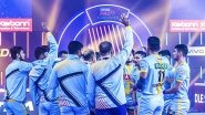 UP Yoddha vs Telugu Titans, PKL 2021&ndash;22 Live Streaming Online on Disney+ Hotstar: Watch Free Telecast of Pro Kabaddi League Season 8 on TV and Online