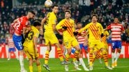 Granada 1&ndash;1 Barcelona, La Liga 2021&ndash;22 Video Highlights: Catalans Held to a Draw As Gavi Sees Red