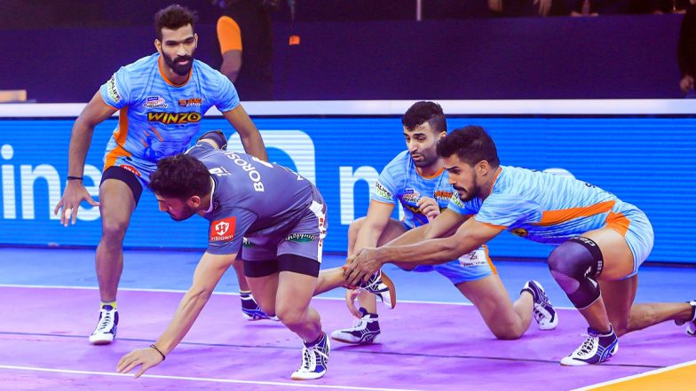 Puneri Paltan vs Bengal Warriors, PKL 2021–22 Live Streaming Online on Disney+ Hotstar: Watch Free Telecast of Pro Kabaddi League Season 8 on TV and Online
