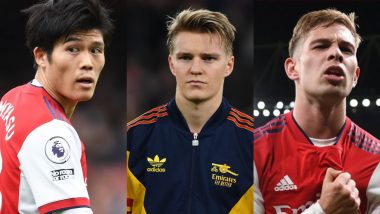 Liverpool vs Arsenal: Gunners Reportedly Set To Miss Emile Smith Rowe, Martin Odegaard and Takehiro Tomiyasu for First Leg of Carabao Cup 2021–22 Semifinal at Anfield