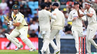 AUS vs ENG 5th Ashes Test 2021–22 Day 1 Stat Highlights: Travis Head Shines With Century on Rain-Curtailed Day