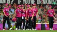 Adelaide Strikers vs Sydney Sixers, BBL 2021&ndash;22 Live Cricket Streaming: Watch Free Telecast of Big Bash League 11 on Sony Sports and SonyLiv Online