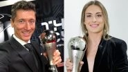 The Best FIFA Football Awards 2021: Robert Lewandowski, Alexia Putellas Secure Top Honours (See Winners&rsquo; List)