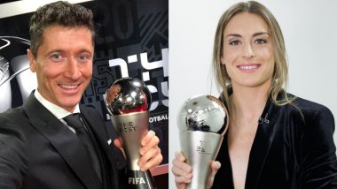 The Best FIFA Football Awards 2021: Robert Lewandowski, Alexia Putellas Secure Top Honours (See Winners’ List)