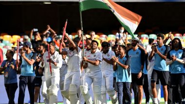 On This Day in 2021: India Registered Historic Victory Over Australia at Gabba To Clinch Test Series 2–1, Relive Epic Winning Moment (Watch Video)