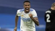 Real Madrid vs Elche Result and Goal Highlights: Eder Militao&rsquo;s Late Strike Helps Los Blancos Mount Comeback To Settle for 2&ndash;2 Draw