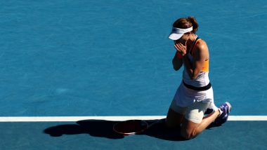 Australian Open 2022 Result: Simona Halep Crashes Out of Tournament Following Fourth Round Defeat to Alize Cornet (Watch Video Highlights)