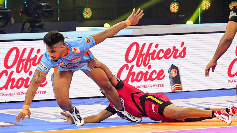 Bengal Warriors vs Jaipur Pink Panthers, PKL 2021–22 Live Streaming Online on Disney+ Hotstar: Watch Free Telecast of Pro Kabaddi League Season 8 on TV and Online