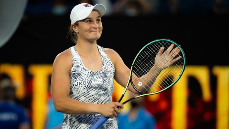 Ashleigh Barty vs Jessica Pegula, Australian Open 2022 Free Live Streaming Online: How To Watch Live TV Telecast of Aus Open Women’s Singles Quarterfinal Tennis Match?