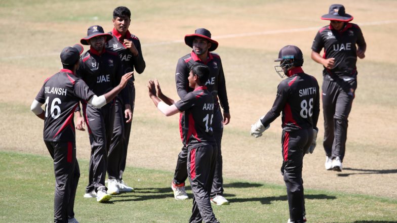 UAE U19 vs West Indies U19, Ninth Place Playoff, ICC Under-19 World Cup 2022 Live Streaming Online: Get Free Telecast of UAE U19 vs WI U19 Match & Cricket Score Updates on TV