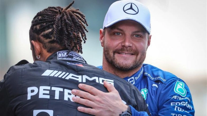Lewis Hamilton’s Former Teammate Valtteri Bottas Labelled ‘Loser’ by Red Bull Rival