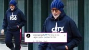Amitabh Bachchan Shares Cool Pic on Instagram, Sourav Ganguly Comments &lsquo;The Boss Is Out, Age Is Just a Number for Him&rsquo;