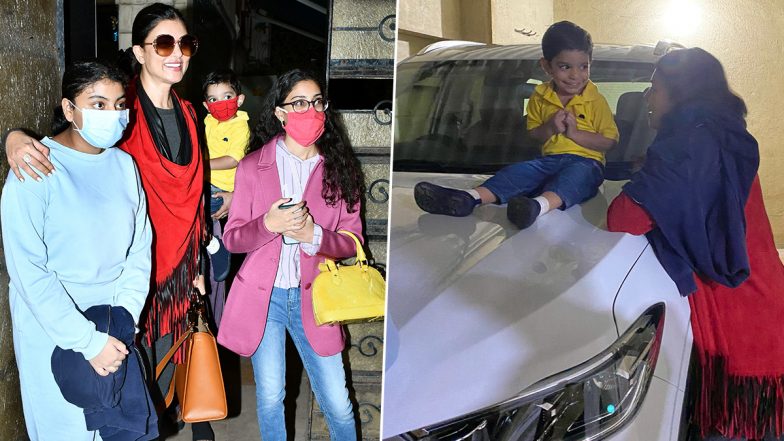 Sushmita Sen Quashes Rumours On Her ‘Adopted Son’, Shares How She’s Related To The Baby Boy With A Cute Picture Post