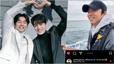 Gong Yoo Shares Pics on Instagram, and Lee Dong Wook's Comment Makes Goblin Fans Excited Seeing Their Bromance