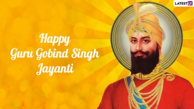 Guru Gobind Singh Jayanti 2022 Images & HD Wallpapers for Free Download Online: Wish Happy Guru Gobind Singh Ji Gurpurab With Greetings and WhatsApp Messages on 356th Prakash Parv