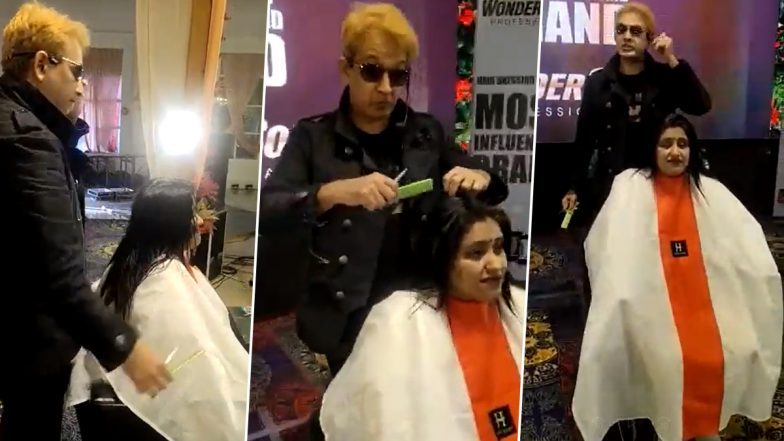 Jawed Habib Seen Spitting On Woman’s Hair During A Seminar in Viral Video; Here’s What Pooja Gupta, The Woman in The Clip, Has To Say (WATCH)