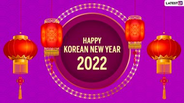 Happy Lunar New Year 2022 Images & Korean New Year HD Wallpapers for Free Download Online: Celebrate Seollal WIth WhatsApp Messages and Greetings