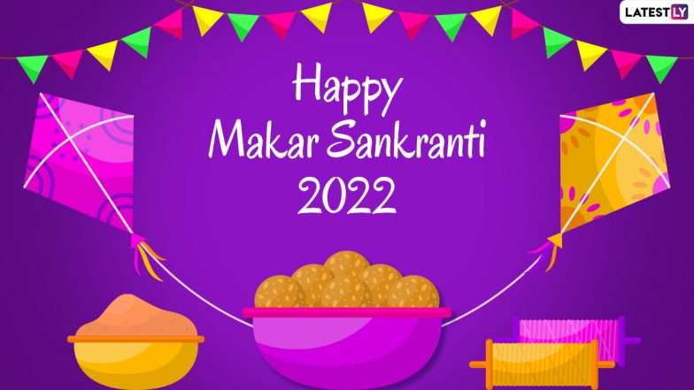 Makar Sankranti 2022 Images & HD Wallpapers for Free Download Online: Wish Happy Makar Sankranti With New WhatsApp Stickers, GIF Messages and Greetings