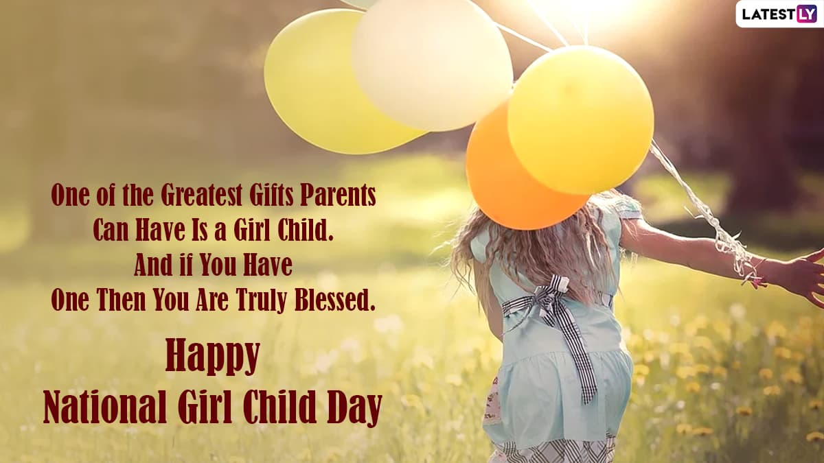 National Girl Child Day 2022 Images & HD Wallpapers for Free Download ...