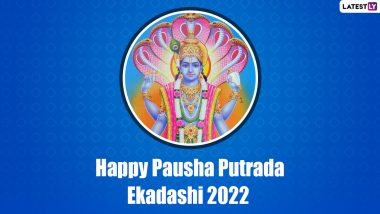 Pausha Putrada Ekadashi 2022 Images & HD Wallpapers for Free Download Online: Wish Happy Vaikuntha Ekadashi With New WhatsApp Status Messages and Greetings