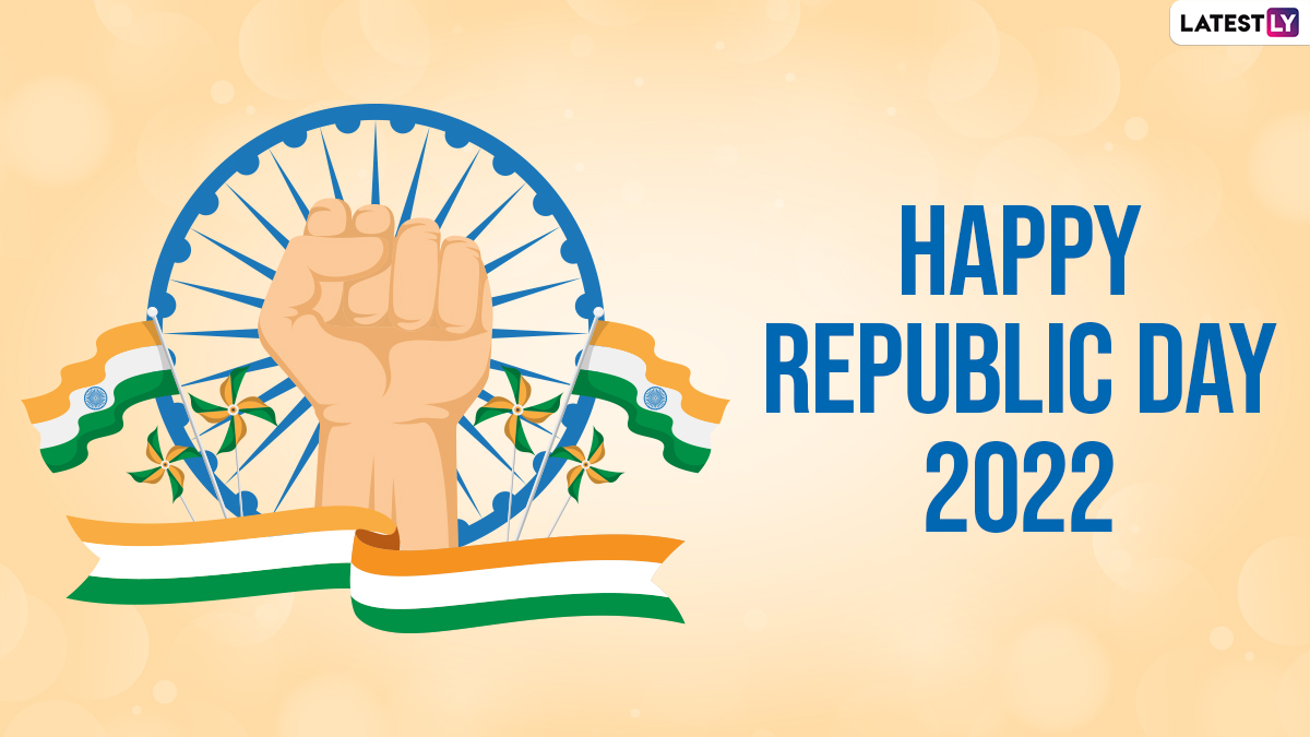 Indian Republic Day 2022 Images & HD Wallpapers for Free Download Online:  Wish Happy Republic Day With Patriotic Quotes, Wishes, GIFs, SMS and  Greetings | ?? LatestLY