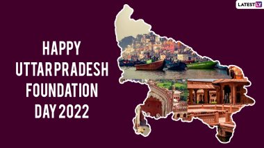 Uttar Pradesh Day 2022 Images & UP Diwas HD Wallpapers for Free Download Online: Wish Happy UP Foundation Day With WhatsApp Messages, Quotes and Greetings