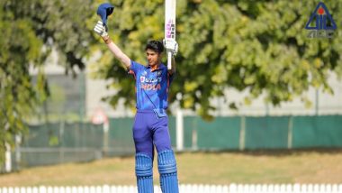 ICC U-19 World Cup 2022: Harnoor Singh Slams Century as India Beat Australia by 9 Wickets in Warm-Up Match
