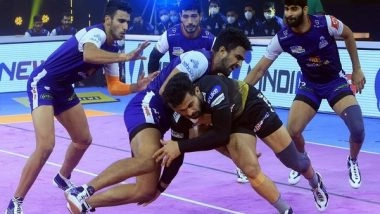 Sports News | PKL: Telugu Titans and Haryana Steelers Share Spoils in Thriller