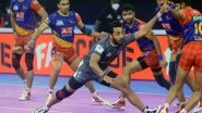Sports News | PKL: Vinay's Last-minute Raid Helps Haryana Steelers Beat UP Yoddha