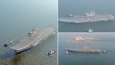 IAC Vikrant Sets Out For New Trials Ahead of Commissioning in 2022, Check Pics