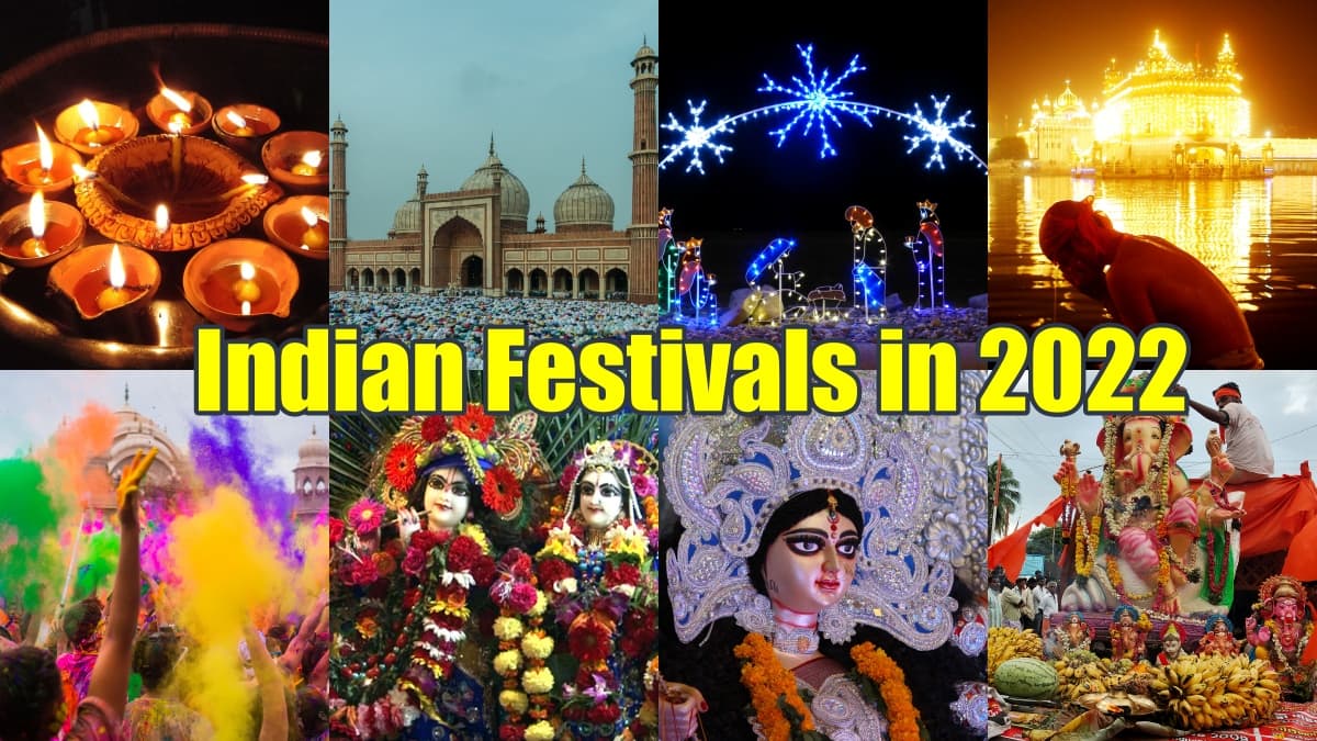 2022 Calendar With Indian Festivals