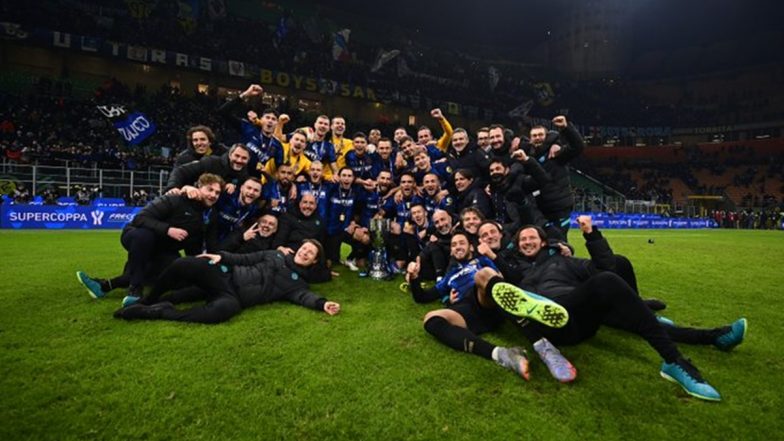 Inter Milan Players Put on Dancing Shoes After Winning SuperCoppa Italiana 2021-22 Final, Pics &amp; Videos Go Viral