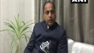 India News | Top-most Priority Be Given to Development Preferences of Elected Representatives, Says Himachal Pradesh CM