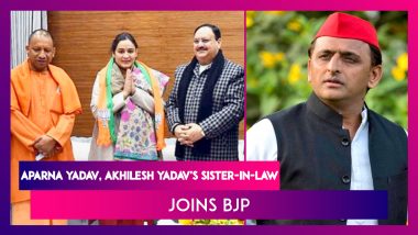 Aparna Bisht Yadav, Akhilesh Yadav's Sister-In-Law Joins BJP