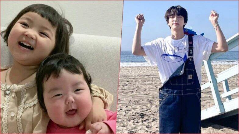 Jinmiran Baby X BTS Jin Super Tuna! Rohee and Romi Dance to K-Pop Idol’s Super Tuna Song and the Viral Video Is Too Cute To Miss