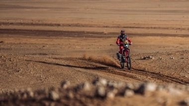 Sports News | Honda Team One-two for Barreda and Quintanilla on Dakar's Longest Special