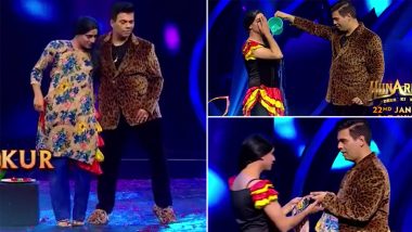 Hunarbaaz: Karan Johar Flirts and Dances With Contestant Rohit Thakur on Tip Tip Barsa Pani (Watch Promo)