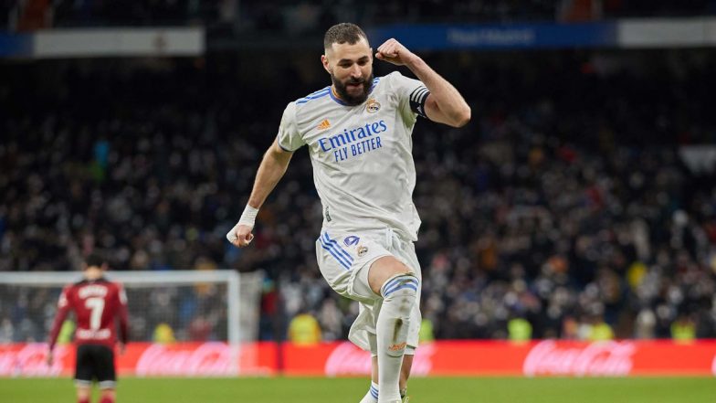 Mallorca 0–3 Real Madrid, La Liga 2021–22 Video Highlights: Karim Benzema Brace Secures Victory for Los Blancos