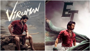 Karthi In Viruman And Suriya In Etharkkum Thunindhavan: Can You Spot What’s Common Between The Brothers in Their First Look Posters?