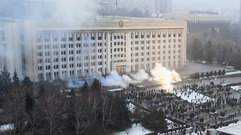 Kazakhstan Unrest: 8 Police and National Guard Troops Dead, 317 Injured