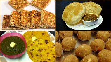 Best Food for Lohri 2022: From Gur Ki Gajak to Chole Bhature, These Are 9 Must Eat Sweet and Savoury Dishes on Harvest Festival