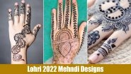 Lohri 2022 Mehndi Designs: Beautiful Mandala Mehndi Designs And Lohri Special Arabic Mehndi Ideas to Celebrate The Joy of the Mid-Winter Festival (Watch Videos)