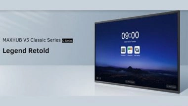 Business News | MAXHUB Aims to Enable Digital Rallies for Elections with Its Disruptive Unified Communication Products