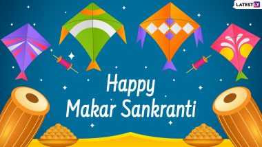 Happy Makar Sankranti 2022 Greetings for Family: WhatsApp Stickers, Messages, GIFs, Images, HD Wallpapers and Facebook Status To Send on Uttarayan Festival