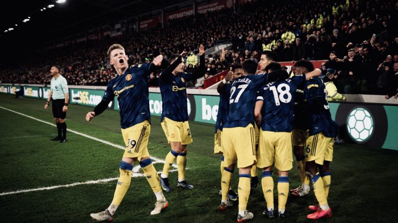 Cristiano Ronaldo, Bruno Fernandes, Mason Greenwood, Raphael Varane & Others React After Manchester United Seals 3-1 Win Over Brentford in EPL 2021-22