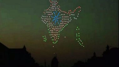 India News | Beating Retreat Ceremony: Delhi Sky Dazzles with 1,000 Drones