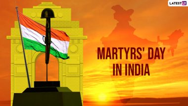 Martyrs' Day 2022 in India: Know Dates of Six-Declared Sarvodaya Day or Shaheed Diwas in the Country, History and Significance
