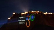 World News | Masada Fortress Lights Up to Celebrate India, Israel 30 Years of Full Diplomatic Relations
