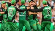 Melbourne Renegades vs Melbourne Stars, BBL 2021&ndash;22 Live Cricket Streaming: Watch Free Telecast of Big Bash League 11 on Sony Sports and SonyLiv Online